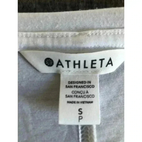 Athleta white shirt size small - Picture 2 of 2